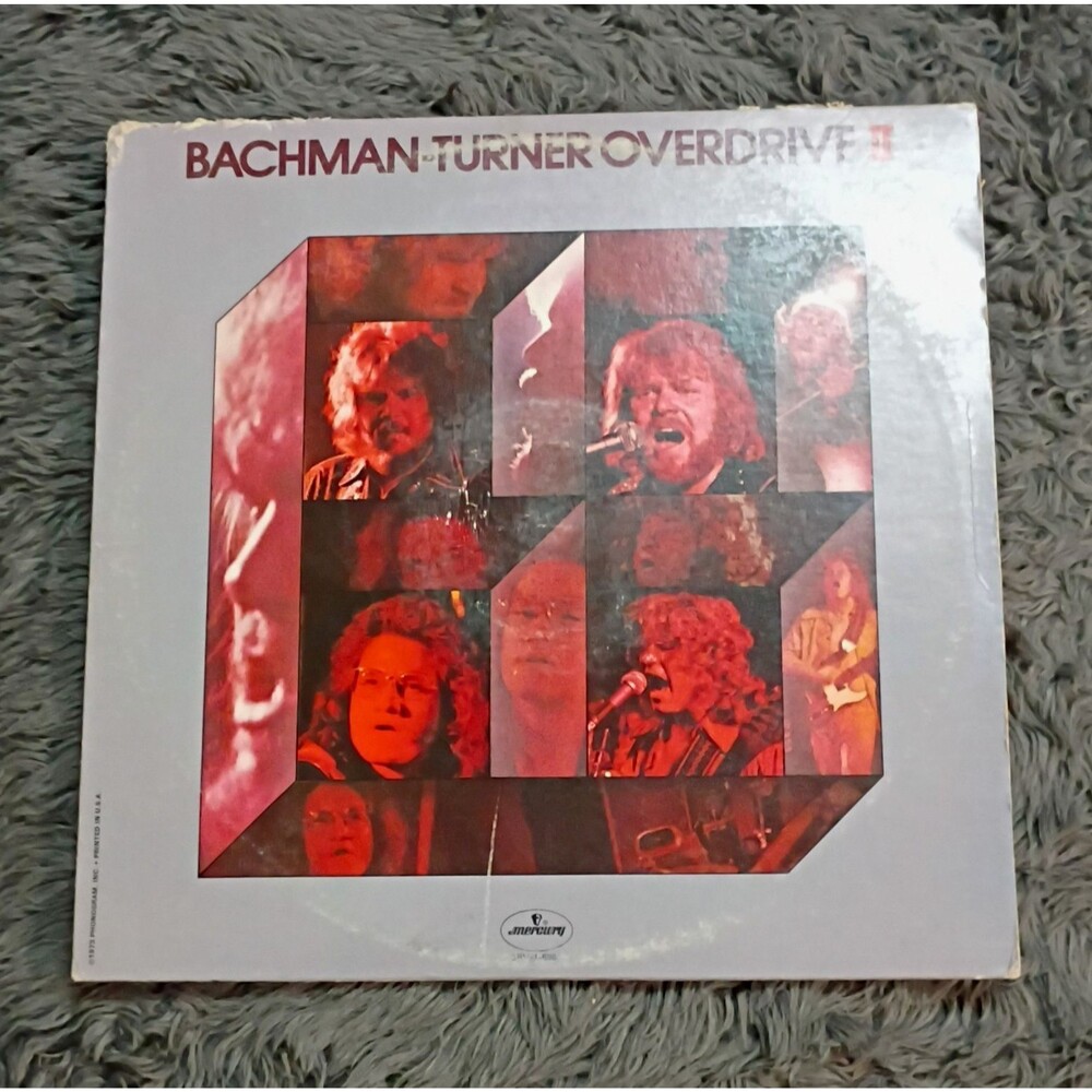Bachman-Turner Overdrive - II 1973 Mercury SRM 1-696 12" Black Vinyl LP Stereo